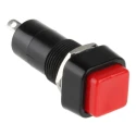 Lumberg Push Button Switch Momentary Panel Mount 12 mm Cutout SPST IP40 IP67 250 V AC PBS-001B-3