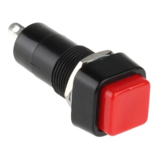 Lumberg Push Button Switch Momentary Panel Mount 12 mm Cutout SPST IP40 IP67 250 V AC PBS-001B-3