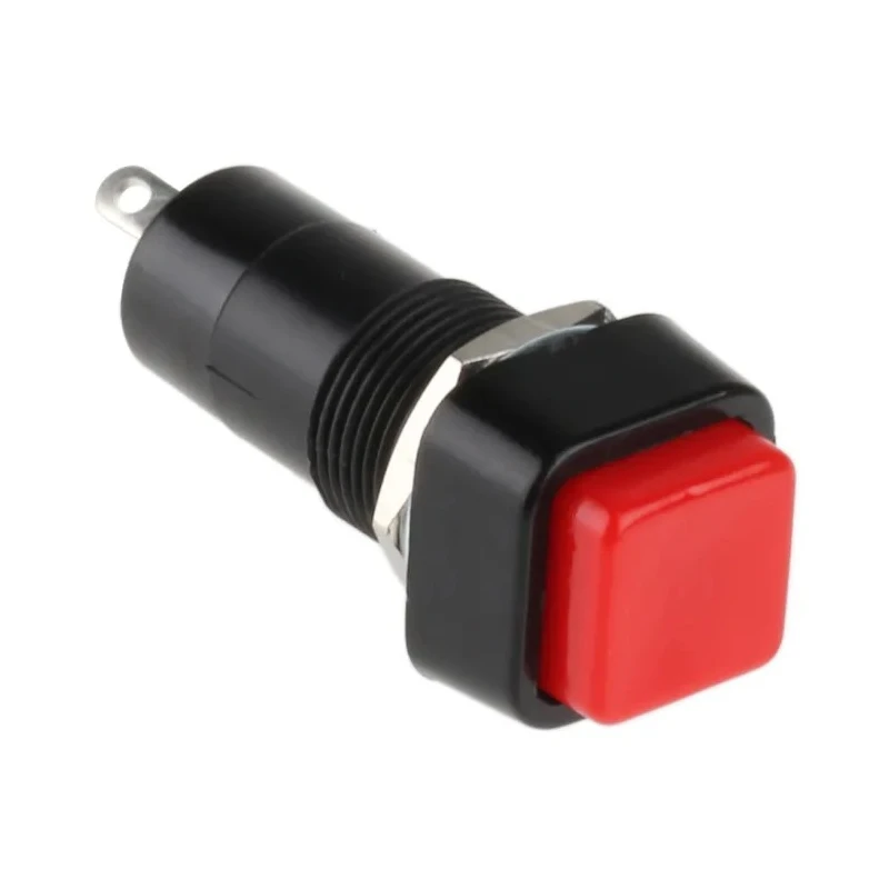 Lumberg Push Button Switch Momentary Panel Mount 12 mm Cutout SPST IP40 IP67 250 V AC PBS-001B-3