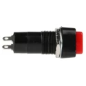 Lumberg Push Button Switch Momentary Panel Mount 12 mm Cutout SPST IP40 IP67 250 V AC PBS-001B-3