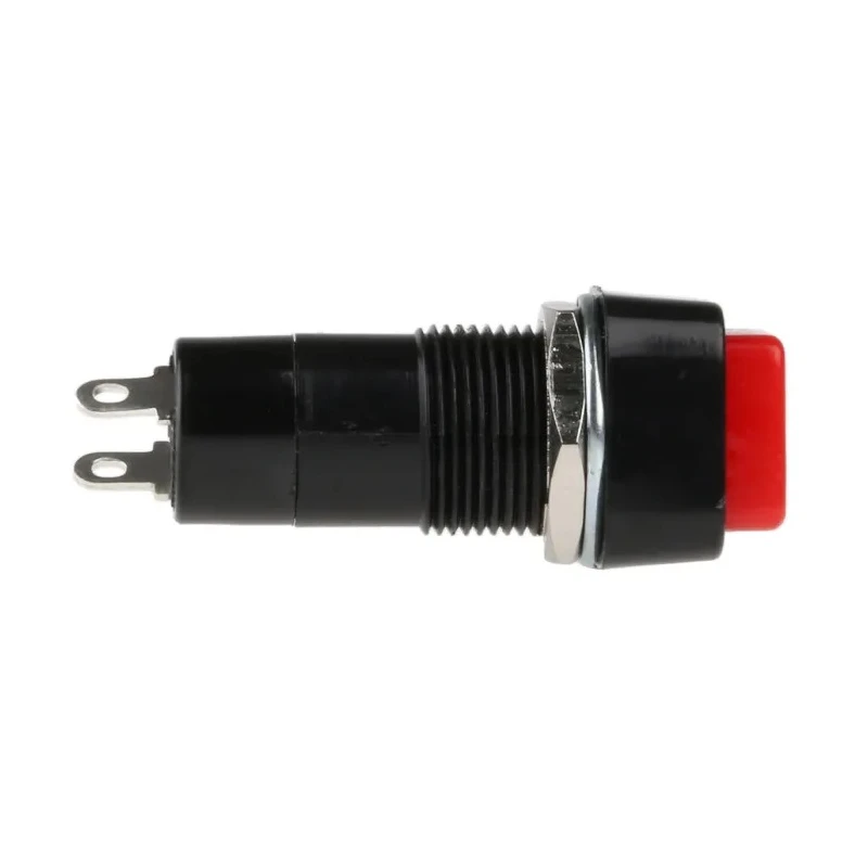 Lumberg Push Button Switch Momentary Panel Mount 12 mm Cutout SPST IP40 IP67 250 V AC PBS-001B-3