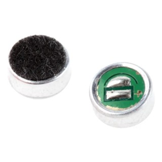 RS PRO Microphone Condenser Omni-Directional Surface Mount 6 mm Diameter -41dB 2V 60dB SNR 724-3131