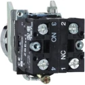 Schneider Electric Harmony Series Contact Block 30V 10A Screw Terminal 1 NC ZBE502