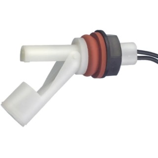 Cynergy3 Horizontal Nitrile Rubber (NBR) Float Switch, 1 m Cable, NO/NC, 300 V AC/DC Max, Polyphenylene Sulphide TSF76H100DN