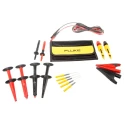 Fluke Automotive Test Lead Kit 60V Safety Category, Multimeter Leads with Crocodile Clip, Hook Clip, Piercing Clip TLK282-1