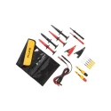 Fluke Automotive Test Lead Kit 60V Safety Category, Multimeter Leads with Crocodile Clip, Hook Clip, Piercing Clip TLK282-1