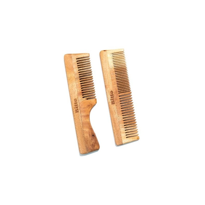 bitto-organic-neem-wood-comb-all-purpose-regular-comb-rake-handle-comb-for-hair-growth-for-men-women-antidandruff-anti-bact-8042