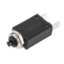 ETA Thermal Circuit Breaker Panel Mount 1A Current Rating 1-Pole Blade Terminal Type R Tripping 106-P10-000040-1A