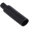 HellermannTyton Halogen Free End Cap Black 6 mm Sleeve Diameter 25 mm Length 3:1 Shrink Ratio PEC 416-00001 PEC-6/2-PO-X-BK