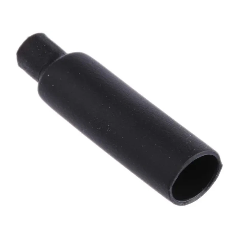 HellermannTyton Halogen Free End Cap Black 6 mm Sleeve Diameter 25 mm Length 3:1 Shrink Ratio PEC 416-00001 PEC-6/2-PO-X-BK