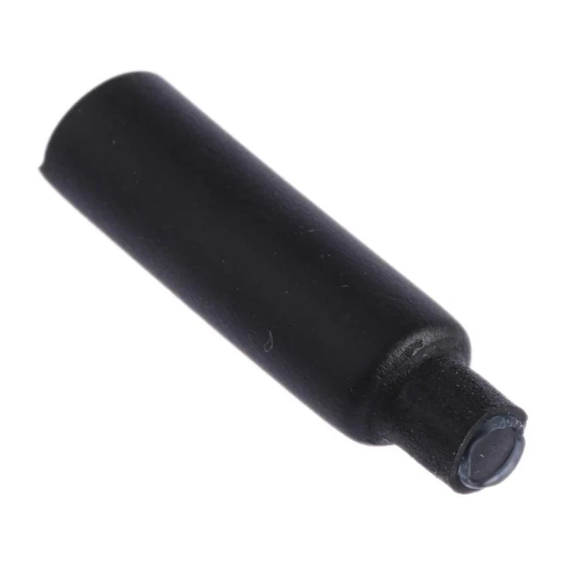 HellermannTyton Halogen Free End Cap Black 6 mm Sleeve Diameter 25 mm Length 3:1 Shrink Ratio PEC 416-00001 PEC-6/2-PO-X-BK