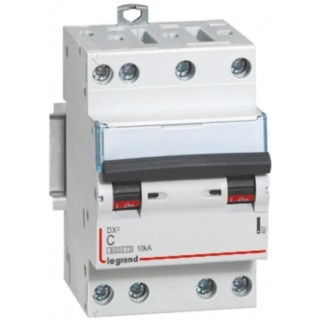 Legrand DX DX3 Miniature Circuit Breaker 4-Pole 16A Type C 10 kA Breaking Capacity 4 078 98
