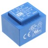 Block PCB Transformer 24 V AC 1 Output Pin 3.2 VA Efficiency 58% Isolation Voltage 5000V VB 3,2/1/24