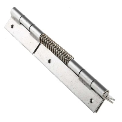 RS PRO Zinc Plated Steel Piano Hinge with Spring Loaded Pin, 160 mm Length x 46 mm Width x 1.5 mm Thickness 726-4087