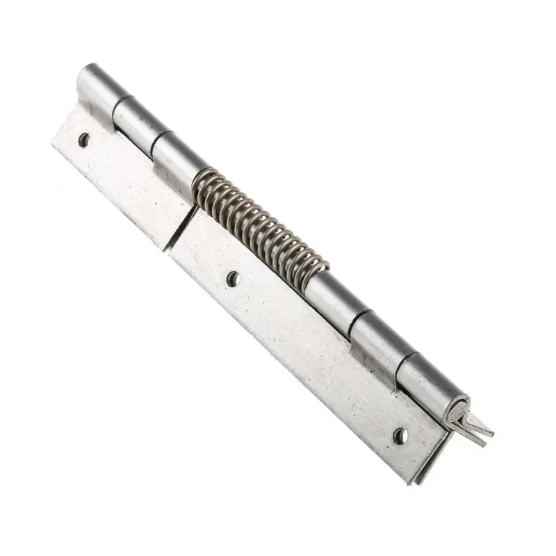 RS PRO Zinc Plated Steel Piano Hinge with Spring Loaded Pin, 160 mm Length x 46 mm Width x 1.5 mm Thickness 726-4087