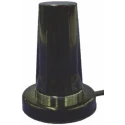 Mobilemark Stubby WiFi Antenna, External, Magnetic Mount, SMA Male Connector, 1.6–2.7 GHz, 5dBi Gain, 3m MGRM-UMB-1C-BLK-120