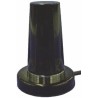 Mobilemark Stubby WiFi Antenna, External, Magnetic Mount, SMA Male Connector, 1.6 - 2.7 GHz, 5dBi Gain, 3m MGRM-UMB-1C-BLK-120