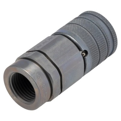 RS PRO Carbon Steel Hydraulic Quick Connect Coupling Female G 1/2 Inch 120 bar 733-5619