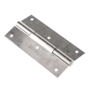 RS PRO Stainless Steel Butt Hinge with Fixed Pin Screw Fixing 120 mm x 60 mm x 2 mm 726-4122