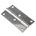 RS PRO Stainless Steel Butt Hinge with Fixed Pin Screw Fixing 120 mm x 60 mm x 2 mm 726-4122