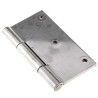 RS PRO Stainless Steel Butt Hinge with Fixed Pin Screw Fixing 100mm x 100mm x 2.5mm 726-4113