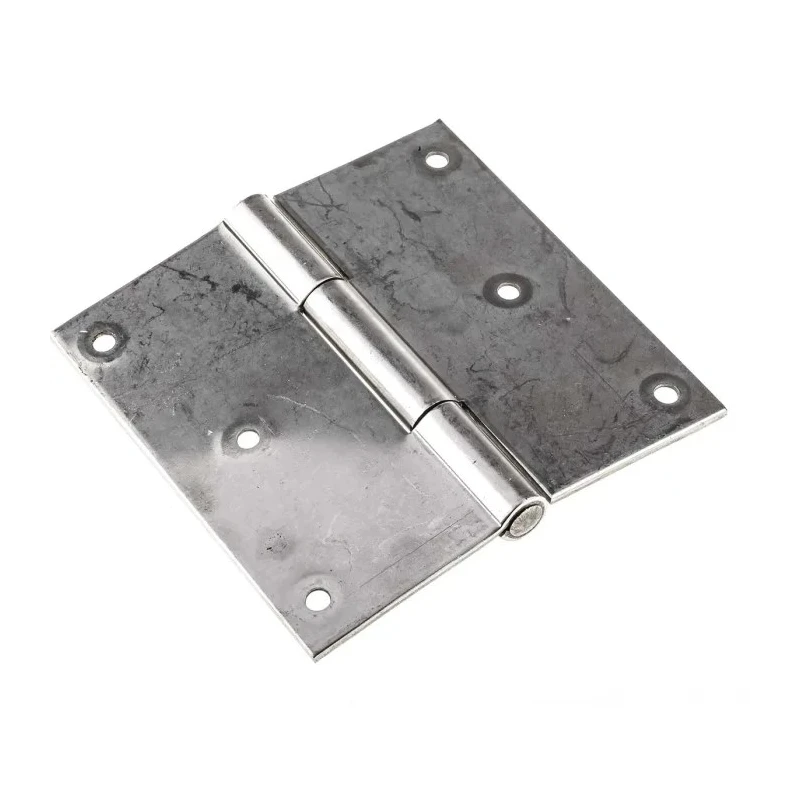 RS PRO Stainless Steel Butt Hinge with Fixed Pin Screw Fixing 100mm x 100mm x 2.5mm 726-4113