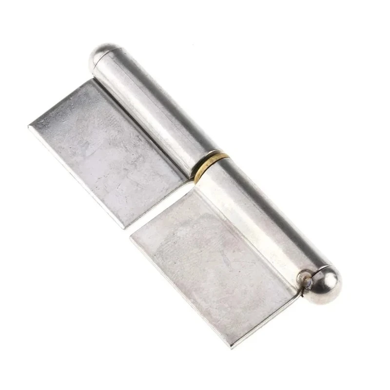 RS PRO Stainless Steel Flag Hinge with Lift Off Pin, Weld-on Fixing, 61.5 mm Length x 40 mm Width x 1.5 mm Thickness 726-4138