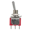 RS PRO Toggle Switch Panel Mount On-On SPDT 28 V dc 112 V ac Solder Terminal 7347126P