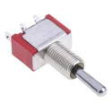 RND RS PRO Panel Mount Toggle Switch On-Off-On SPDT Solder Terminal 28 V dc 112 V ac 734-7148