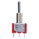 RND RS PRO Panel Mount Toggle Switch On-Off-On SPDT Solder Terminal 28 V dc 112 V ac 734-7148