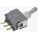 RS PRO PCB Mount On-On SPDT Toggle Switch 24 V dc 240 V ac Chrome Plated Brass Actuator 6mm 7347249P