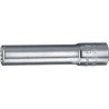 STAHLWILLE Steel 1/4 in Drive 1/2 in 12 Point Square Socket, Chrome Finish, 50mm Overall Length 01640032