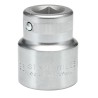 STAHLWILLE 36 mm 6 Point Square Drive Socket 3/4 in Drive, Chrome Finish, 60mm Overall Length 05010036