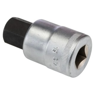 STAHLWILLE 1/2 in Drive Bit Square Socket 20mm Overall Length 03050019