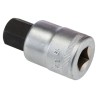 STAHLWILLE 1/2 in Drive Bit Square Socket 20mm Overall Length 03050019