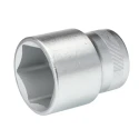 STAHLWILLE 36 mm 6 Point Square Drive Socket 3/4 in Drive, Chrome Finish, 60mm Overall Length 05010036