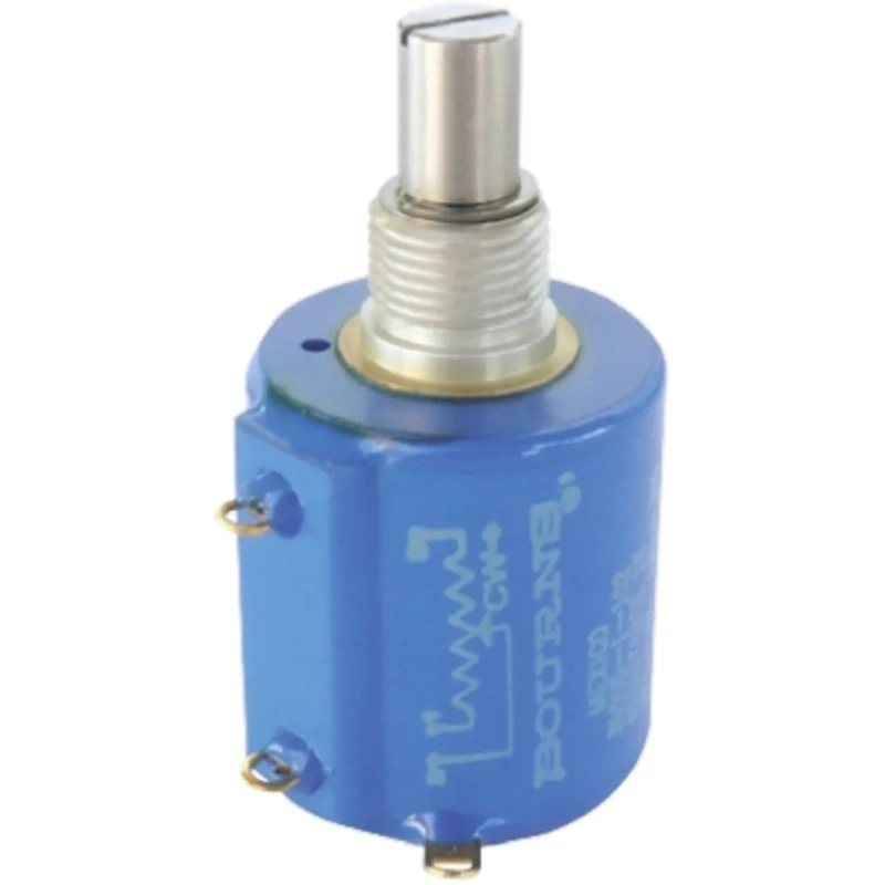 Bourns Rotary Potentiometer 2-Gang Bush 2W Power Rating 6.35mm Shaft Diameter 3500S-2-102L