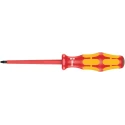 Wera Insulated Screwdriver T8 Tip, 80 mm Blade, 161 mm Overall Length, Bi-Material Handle, VDE/1000V Approved 05006184001