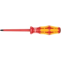 Wera Insulated Insulated Screwdriver T9 Tip 80mm Blade Bi-Material Handle VDE 1000V Approved 161mm Overall 05006169001