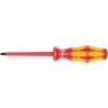 Wera Insulated Insulated Screwdriver T9 Tip 80mm Blade Bi-Material Handle VDE 1000V Approved 161mm Overall 05006169001