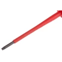 Wera Insulated Insulated Screwdriver T9 Tip 80mm Blade Bi-Material Handle VDE 1000V Approved 161mm Overall 05006169001