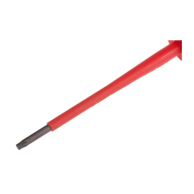 Wera Insulated Insulated Screwdriver T9 Tip 80mm Blade Bi-Material Handle VDE 1000V Approved 161mm Overall 05006169001