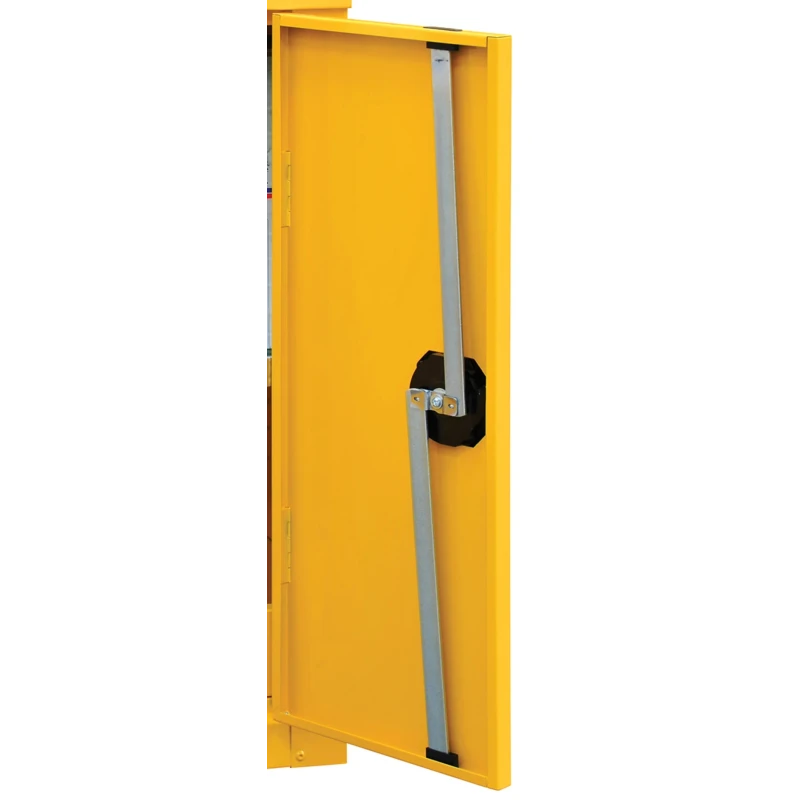 RS PRO Yellow Steel Lockable 1 Door Hazardous Substance Cabinet 900 mm x 460 mm x 460 mm 733-4906