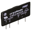 Crydom CX Series Solid State Relay PCB Mount 5A Load 660Vrms Load 15-32V DC Control CXE480D5