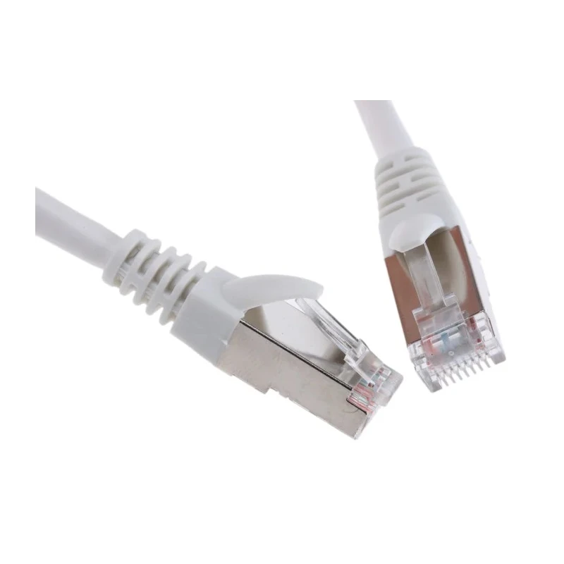 RS PRO Cat5e Ethernet Cable 1 m White RJ45 Male to RJ45 Male F/UTP PVC 738-8464