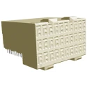 TE Connectivity Z-PACK HM-Zd 2.5 mm Pitch Backplane Connector Right Angle Female 60 Contacts 1469081-1
