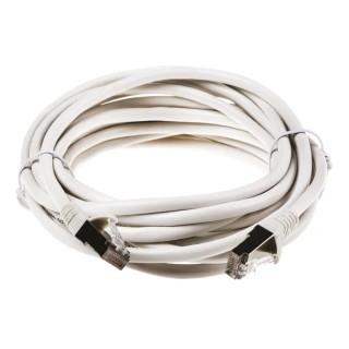 RS PRO Cat5e Ethernet Cable, 5 m, White RJ45 Male to RJ45 Male, F/UTP PVC 738-8470