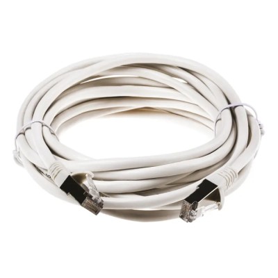 RS PRO Cat5e Ethernet Cable, 5 m, White RJ45 Male to RJ45 Male, F/UTP PVC 738-8470