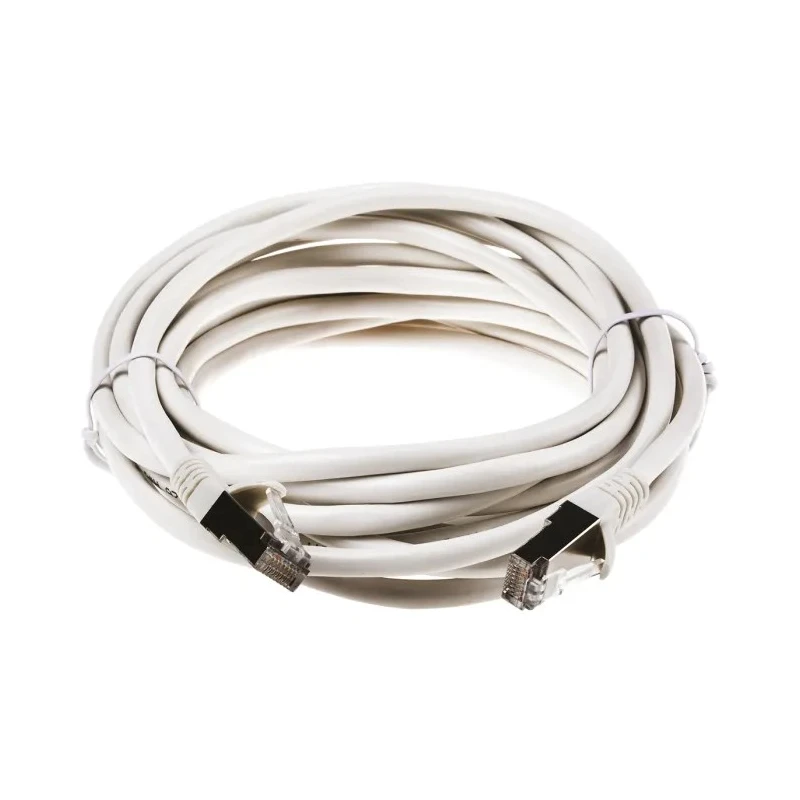 RS PRO Cat5e Ethernet Cable, 5 m, White RJ45 Male to RJ45 Male, F/UTP PVC 738-8470