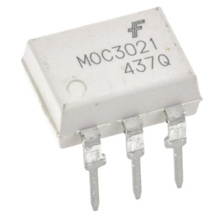 onsemi DC Input Optocoupler Through Hole 6-Pin DIP Triac Output 1.5V Forward Voltage MOC3021M